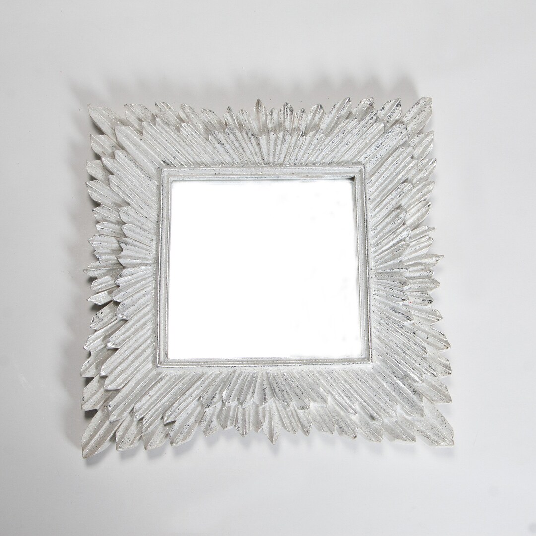 Lepore Wall Mirror 9x9 Etsy