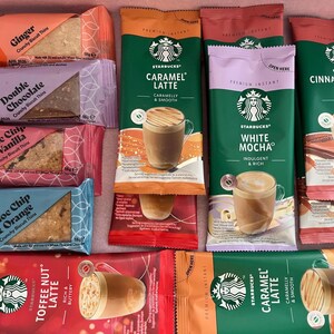 Starbucks Coffee gift set. Letterbox gift. Birthday Valentines Mothers Day 画像 3