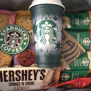 Starbucks Coffee gift set, Starbucks hot cup Birthday Mothers Day Christmas Green