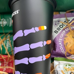 Starbucks Coffee gift set, Starbucks hot cup Birthday Mothers Day Christmas Black Halloween