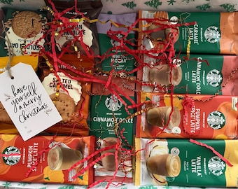 Starbucks Coffee gift set. Letterbox gift. Birthday Valentines Mothers Day