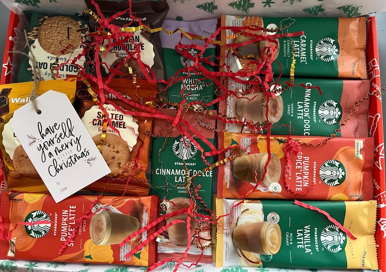 Starbucks Coffee gift set. Letterbox gift. Birthday Valentines Mothers Day 画像 1