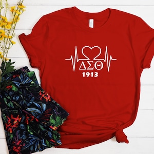 Delta Sigma Theta Heartbeat T-Shirt