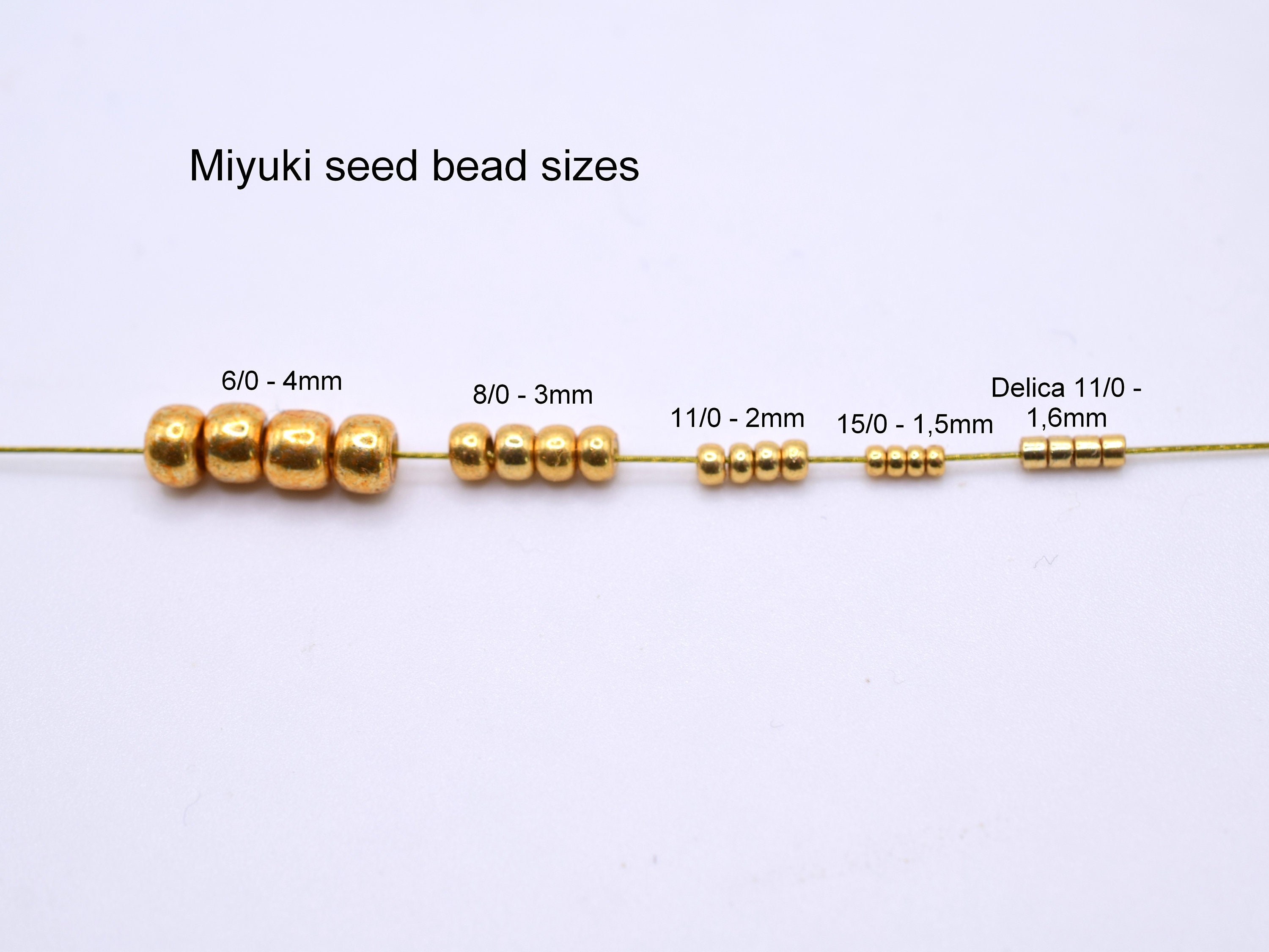 10g Miyuki Seed Beads 6/0, Baroque Pale Pink 3954, Japanese