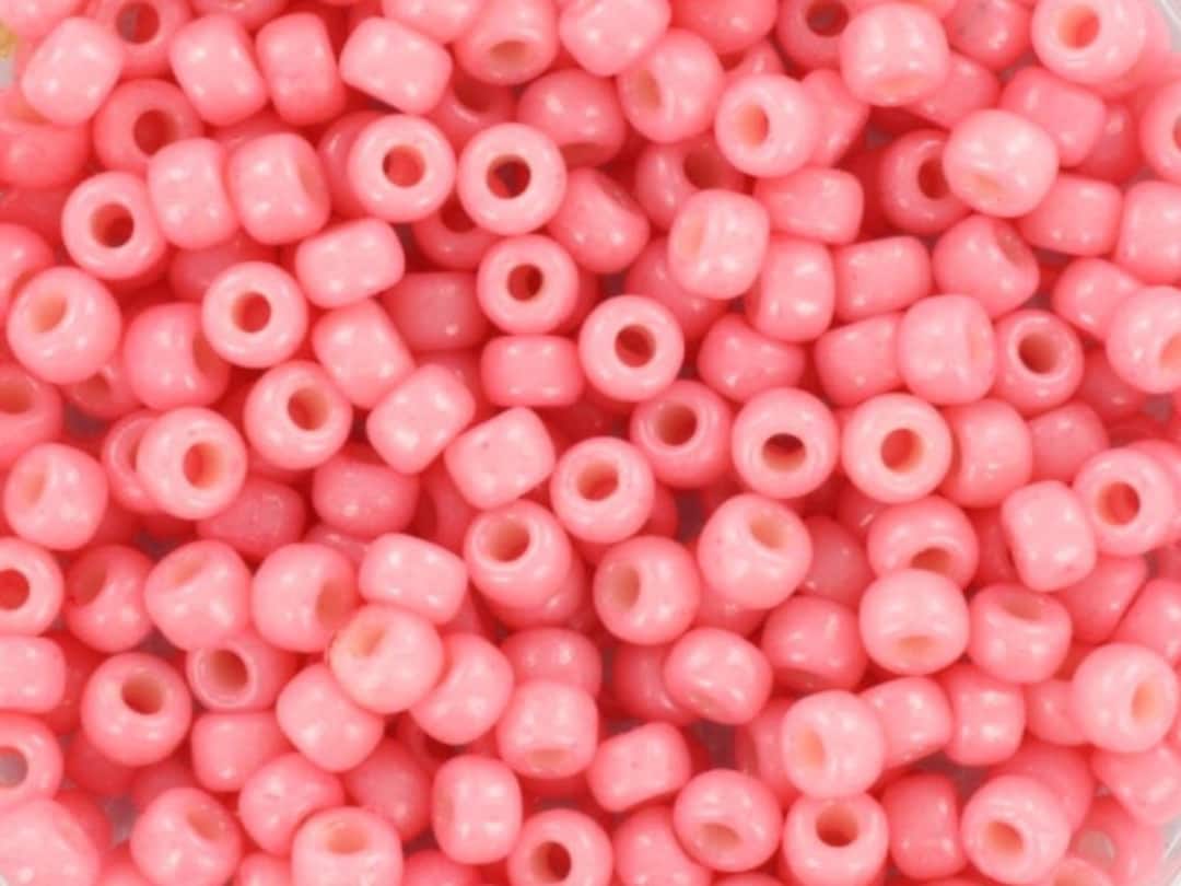 10g Miyuki Seed Beads 8/0, Duracoat Opaque Lychee 4463, Japanese