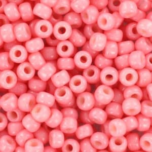 Perline di semi Miyuki da 10 g 8/0, duracoat opaco lychee 4463, perline giapponesi, rocailles rotonde, rosa chiaro, misura 8 3 mm, perline di vetro rosa tenue