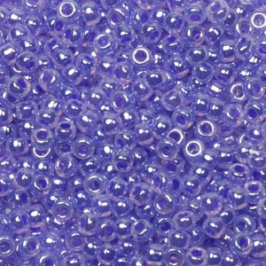 Perline di semi Miyuki da 10 g 11/0, lilla ceylon 538, perline giapponesi di alta qualità, perline viola viola, misura 11 2 mm, rocailles lucide lustro