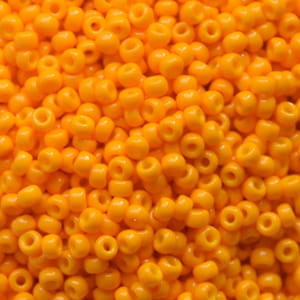 Bulk 2mm Opaque Orange Seed Beads 🎨 – RainbowShop for Craft