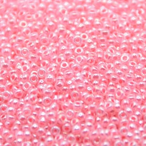 Perline di semi Miyuki da 10 g 11/0, rosa garofano ceylon 535, perline giapponesi di alta qualità, perline da 2 mm, rocailles color pastello, lucentezza