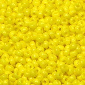 Perline di semi Miyuki 10g 11/0, giallo opaco 404, perline giapponesi di alta qualità, perline di colore giallo, misura 11 2 mm, colori brillanti rocailles