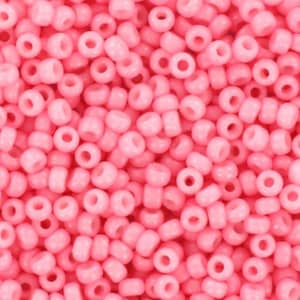 Perline da 10 g Miyuki 11/0, duracoat opaco light carnation 4466, perline giapponesi, colore rosa rocailles, misura 11 2 mm, perline da 11/0 rosa tenue