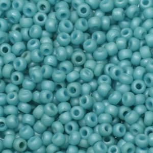 Perline di semi Miyuki 11/0, opaco opaco lustro turchese blu 2029 10g perline giapponesi, colore blu rocailles, misura 11 2 mm, perline blu Miyuki