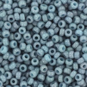 Perline di semi Miyuki 11/0, duracoat opaco blu moody 4479 10g, perline giapponesi, perline grigio blu da 2 mm, perline di vetro blu