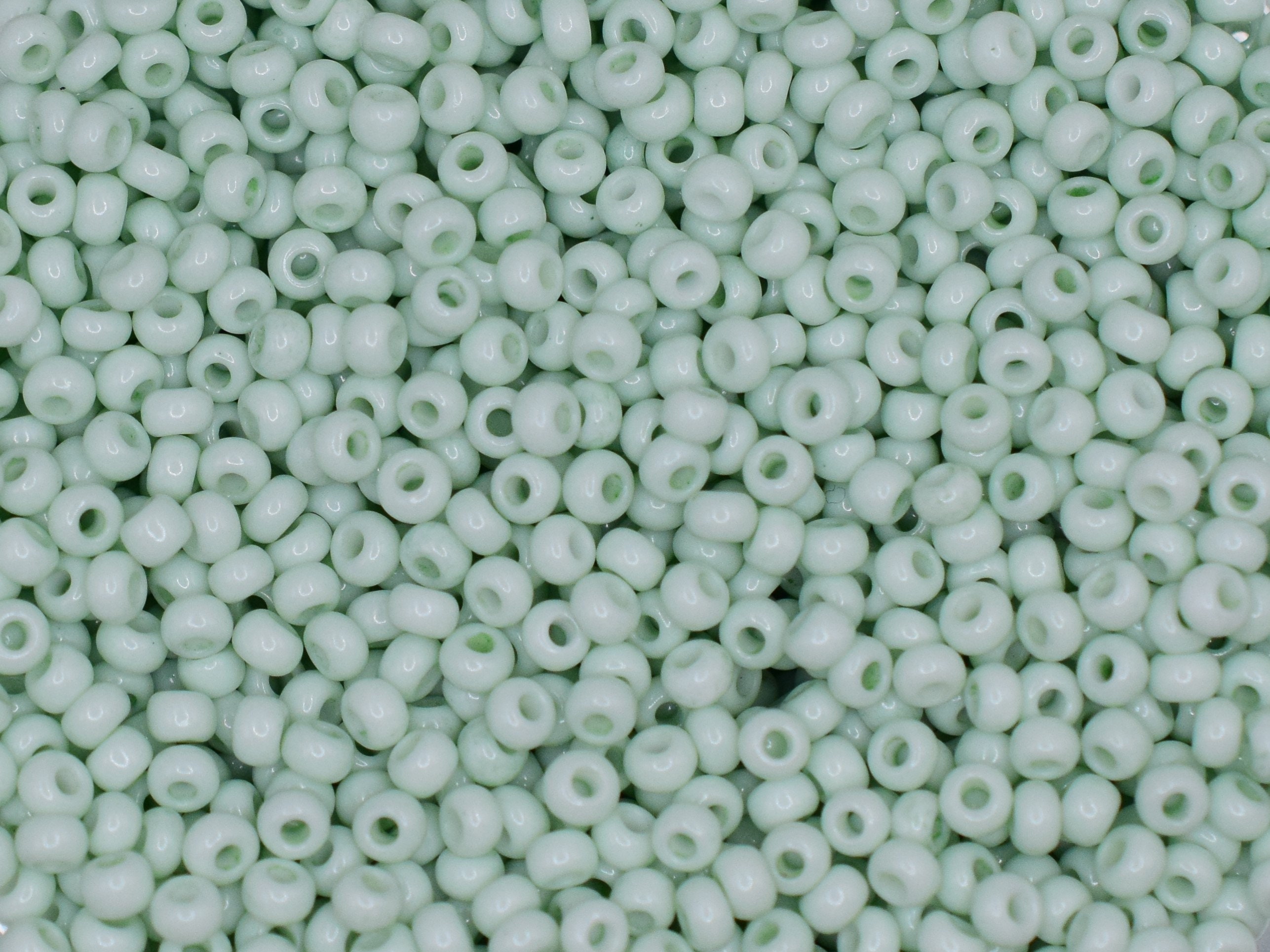 Perlin Rocailles Glasperlen – 3mm, Opak Matt, 3300 Stück, Für Schmuck & Bastelprojekte