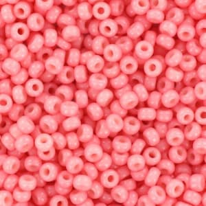 Perline di semi Miyuki 11/0, duracoat opaco lychee 4463 10g, perline giapponesi, perline rosa chiaro da 2 mm, rocailles rotonde rosa