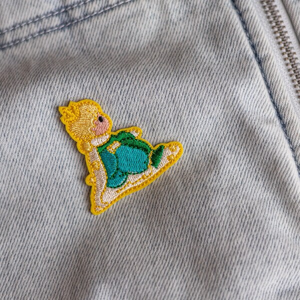 The Little Prince Patch | Embroidered Iron On Sew On Applique Patch |Embroidery Patch Sticker