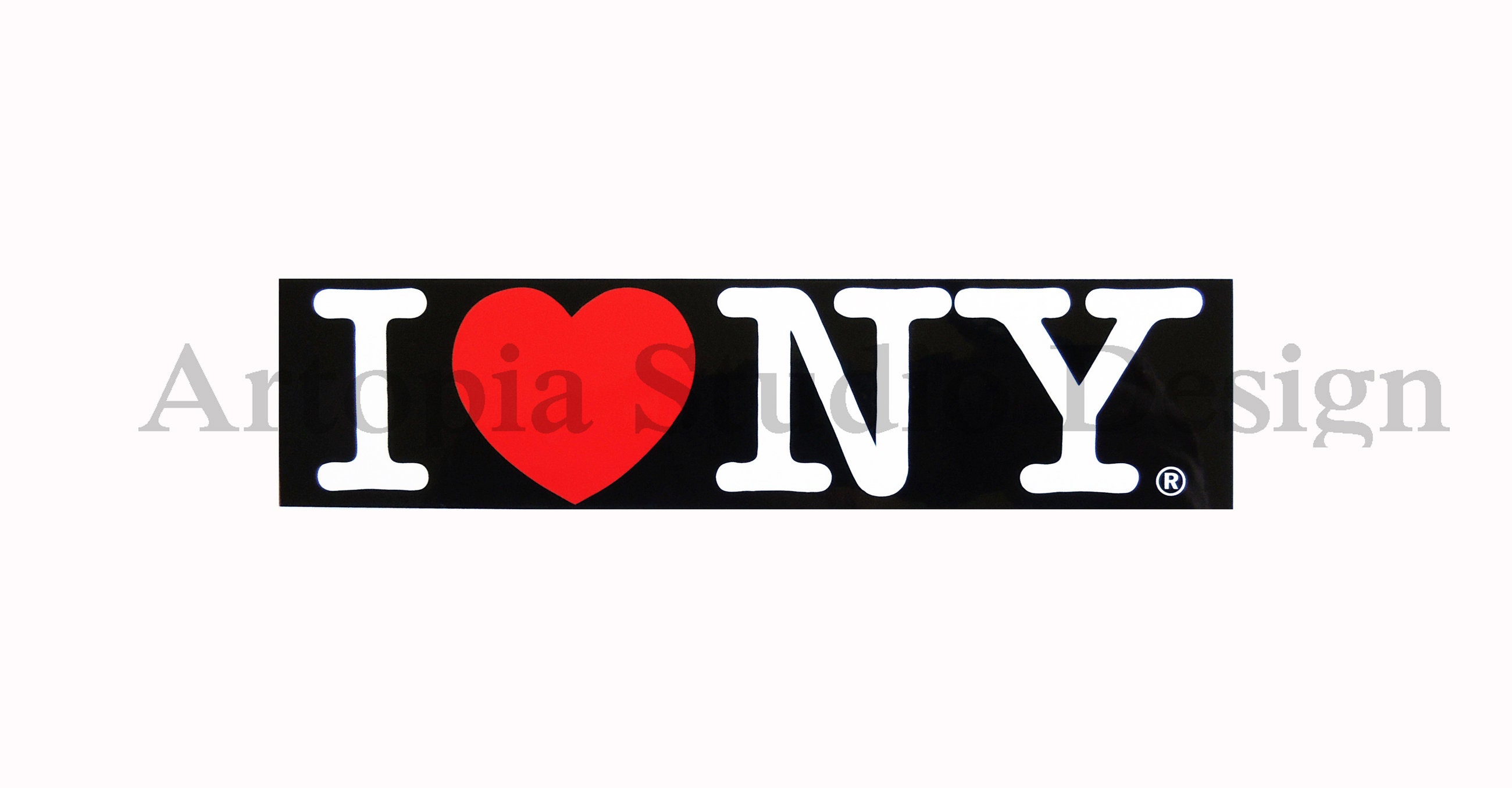 Officially Licensed I Love NY Round Black Iron-on Patch W/adhesive, for  Jean, Pants, Backpack, Shirts, Hoodie,hologram,2.5 Inch Diameter 
