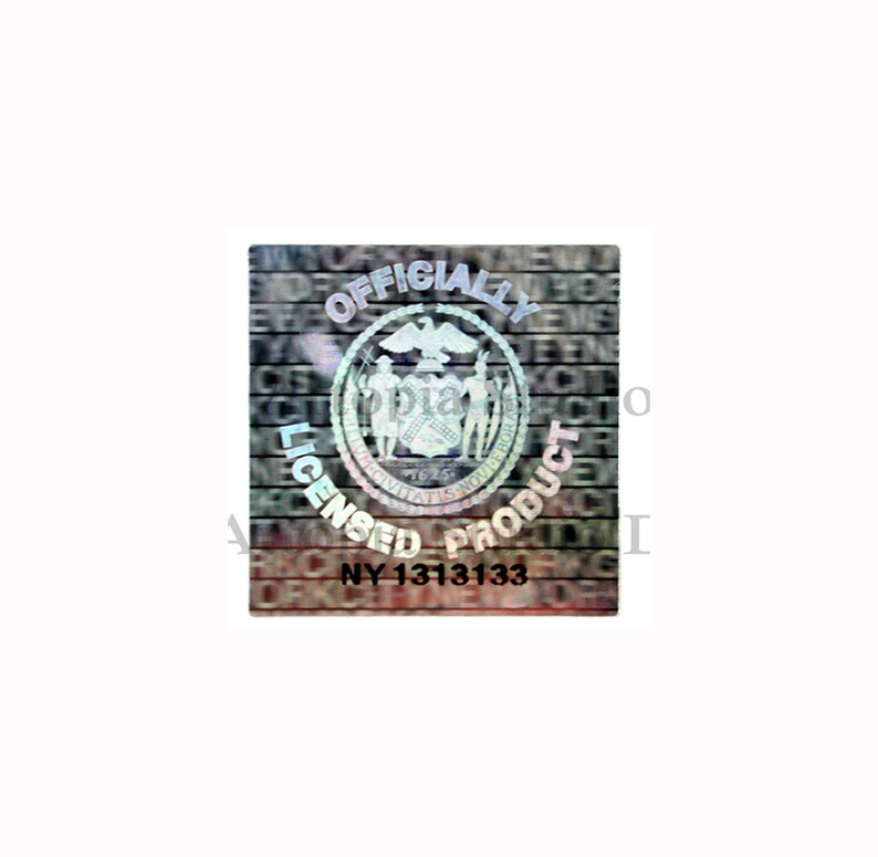 OFFICIALLY LICENSED NYPD Shield Bumper Sticker for Car Bumper, Notebook, Laptop, Ipad, Desk