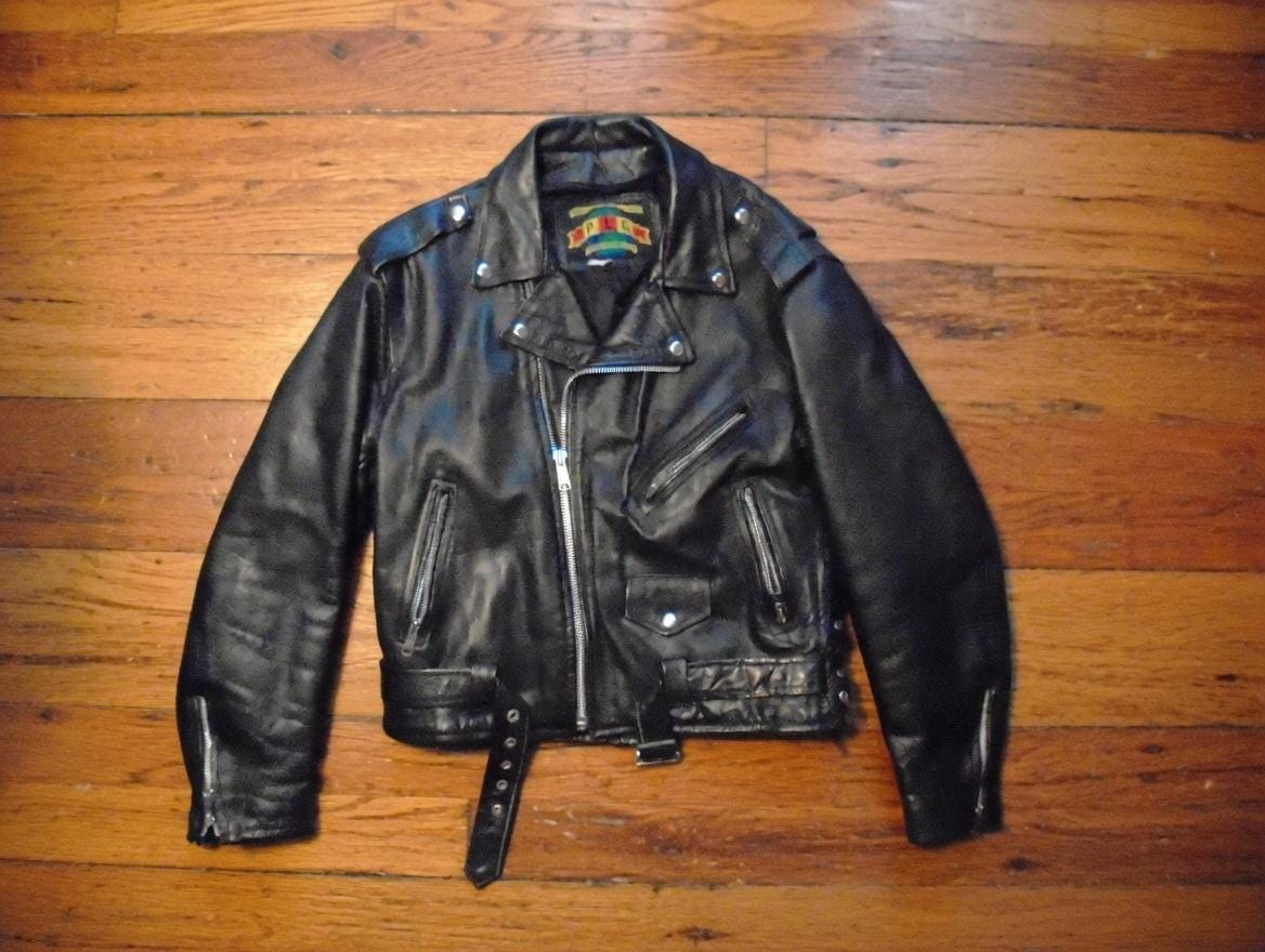 Vintage Canada Leather Jacket - Etsy Canada