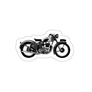 1951 Royal Enfield, Motorcycle, Die-Cut Stickers