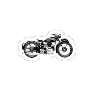 1953 Royal Enfield, Motorcycle, Die-Cut Stickers