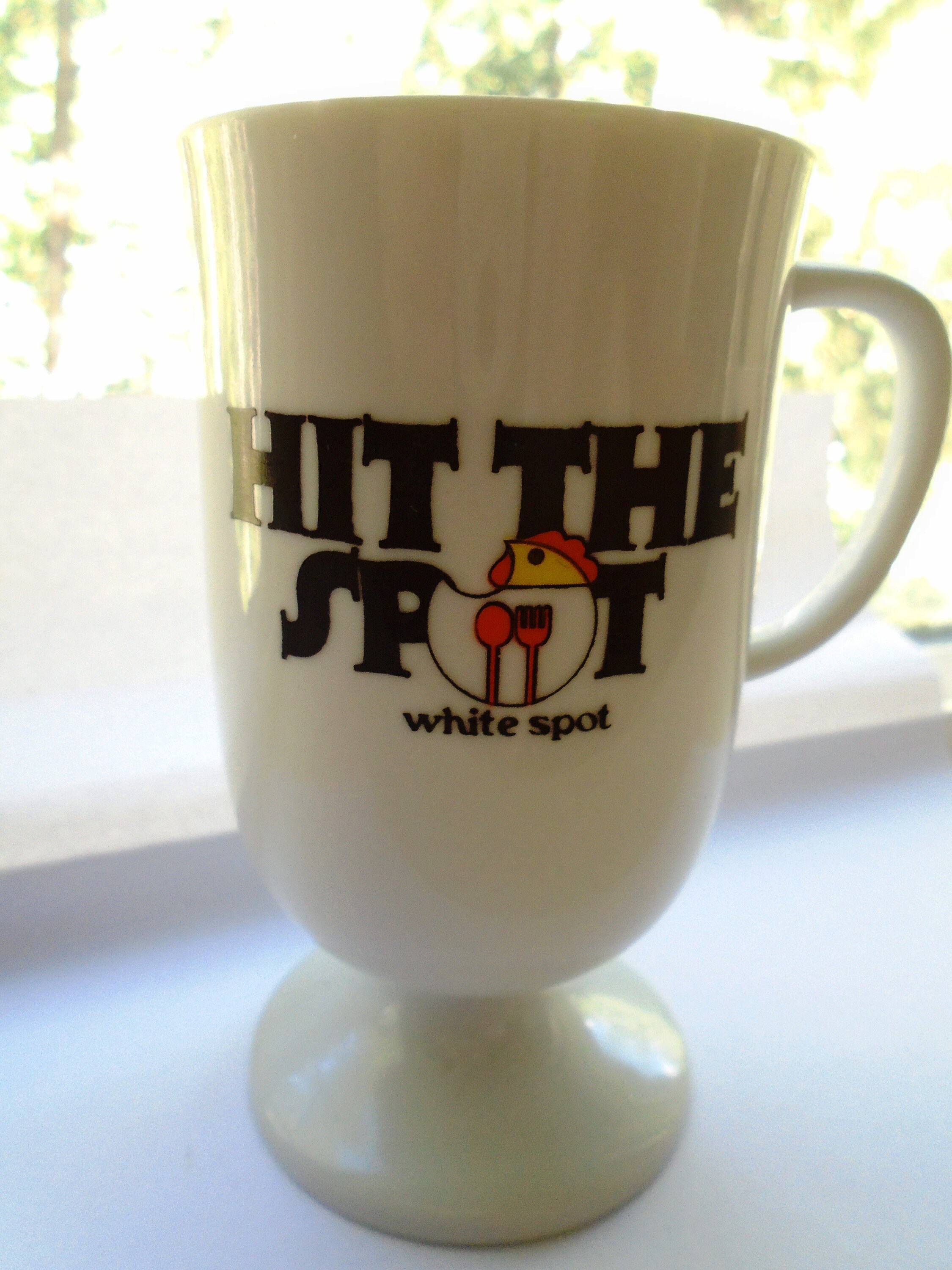 white spot coffee