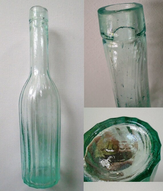 Vintage Pepper Sauce Bottle Pleated Etsy