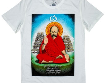 Taras Shevchenko Buddha Milk White T-Shirt