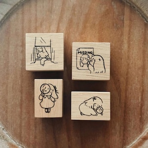 NEW SOM x Ms Bulat Collaboration : Looking for Myself Rubber Stamps SOMe Market 4.0 Collection