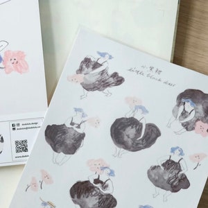 Dodolulu Das Kleine Schwarze Sticker