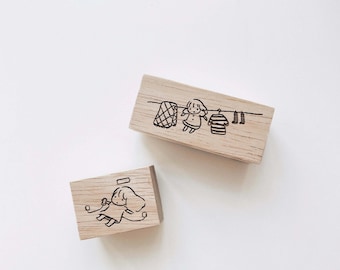 SOM x Ms Bulat - Self Care Rubber Stamps Series