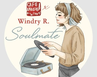 Windry X Cafe Analog Soulmate 7.5 cm PET