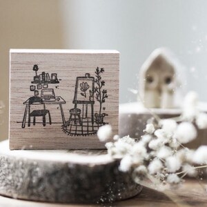 Black Milk Project Home Sweet Home Series Rubber Stamps image 2