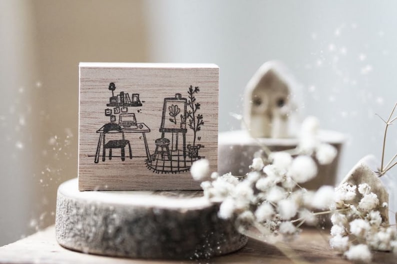 Black Milk Project Home Sweet Home Series Rubber Stamps image 2