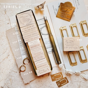 PensPapersPlanner - Series V Rubber Stamps