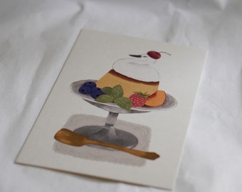 New! Ivy Snow - Pudding Postcard