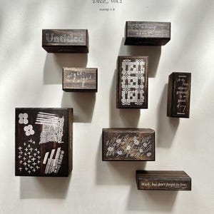 Sellos de goma Pion Deco Serie 2