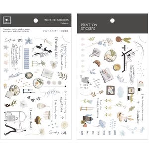Neu! MU Print-On Sticker - MU No. 256 Traveling Life