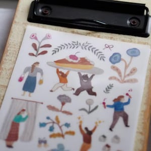 Nueva pegatina para frotar "Un día encantador" de Ivy Snow