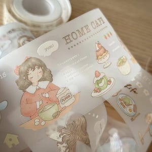 Neu! Sho Little Happiness - Homebody Matte PET Klebebänder