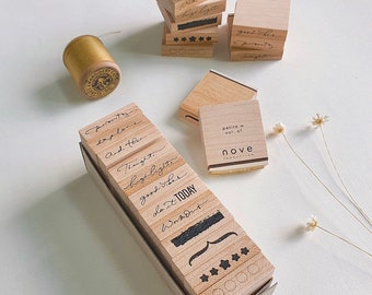 NEW Nove Petite.W COLLECTION (Vol.1) Rubber Stamps