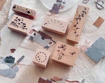 NEW Nove Production - Tokyo Ltd Rubber Stamp Series