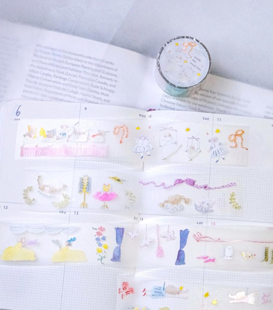 NEW Dodolulu - Inside the Music Box Foil PET Tapes 3.5 Cm - Etsy