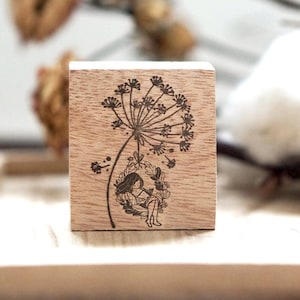 Black Milk Project: rubberen stempel paardenbloem schommel