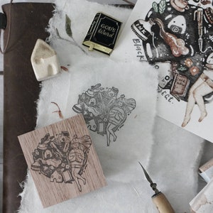Nuovo progetto Black Milk - Me Time Series - Timbro in gomma per cancelleria