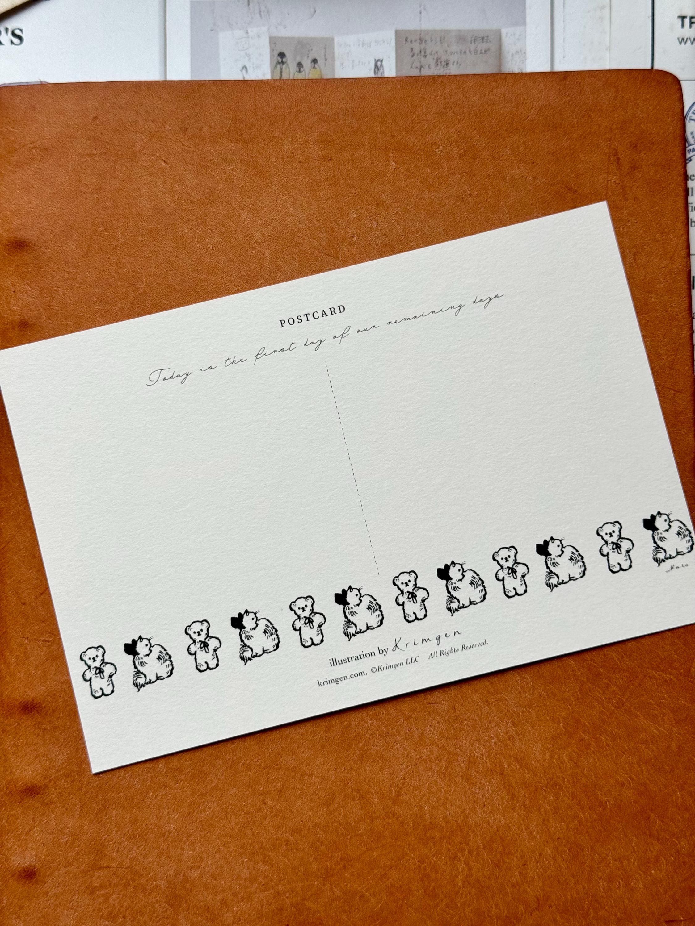 New! Krimgen Three Kids Learning Postcard #24k-07 - Etsy
