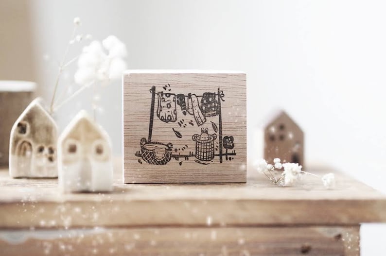 Black Milk Project Home Sweet Home Series Rubber Stamps image 4