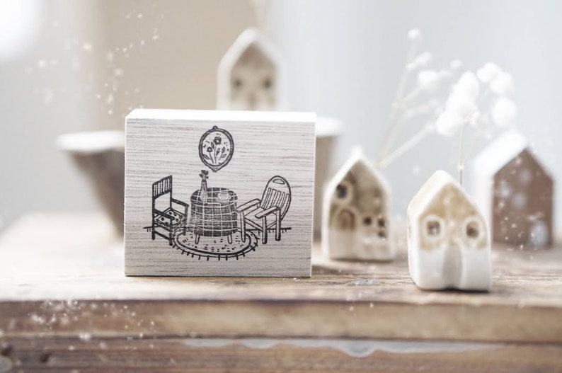 Black Milk Project Home Sweet Home Series Rubber Stamps image 3