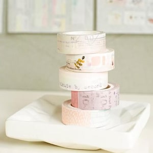 NEU!! MU- Schnittform Tear Washi Tape mit Rückseite