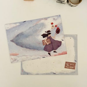 Cartão Postal Yamadoro - A Nuvem de Pássaros